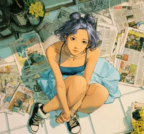悬疑题材漫画作品封面