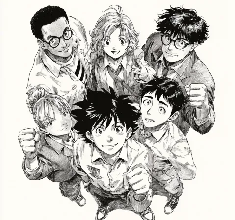 科幻题材漫画作品封面